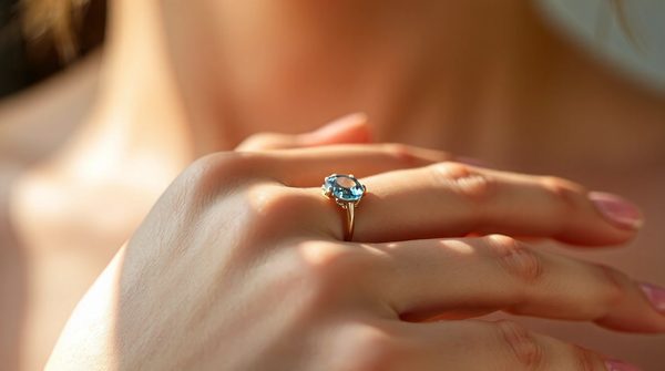 Bague pierre bleue : élégance et sérénité à votre doigt