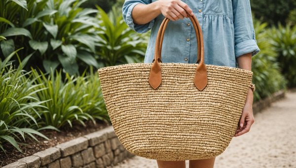 Sac cabas paille : Élégance naturelle pour un été écologique